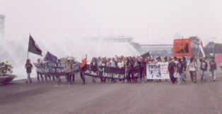 AFRA selama aksi Satu Mai
2000